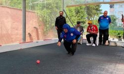 Huzurevi sakinleri bocce müsabakasında galip geldi