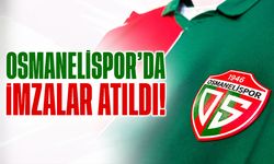 Osmanelispor'da İmzalar Atıldı!