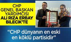 CHP Genel Başkan Yardımcısı Erbay, Bilecik’te
