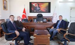 Kaymakamlardan İl Millî Eğitim Müdürü Şimşek’e Ziyaret