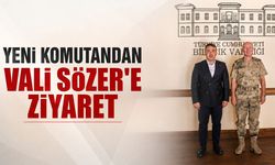 Yeni Komutandan Vali Sözer’e Ziyaret