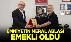 Emniyetin Meral ablası emekli oldu