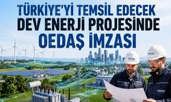 Türkiye'yi Temsil Edecek Dev Enerji Projesinde OEDAŞ İmzası