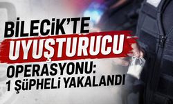 Bilecik'te uyuşturucu operasyonu: 1 şüpheli yakalandı