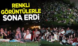 RENKLİ GÖRÜNTÜLERLE SONA ERDİ
