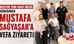 Bozüyük Türk Sanat Müziği Derneğinden Mustafa Sağyaşar’a Vefa Ziyareti