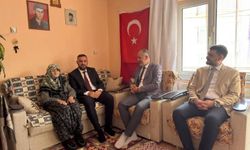 Şehit Annesine anlamlı ziyaret