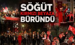 Söğüt Kırmızı Beyaza Büründü