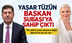 Yaşar Tüzün Başkan Subaşı'ya sahip çıktı