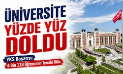 Üniversite yüzde yüz doldu