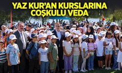 Yaz Kur’an Kurslarına Coşkulu Veda