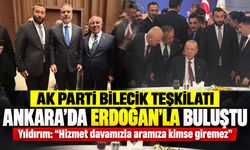 AK Parti Bilecik teşkilatı Ankara’da Erdoğan’la buluştu