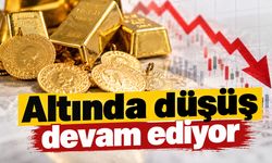 Altında düşüş devam ediyor