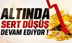 Altında Sert Düşüş Devam Ediyor!