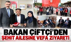 Bakan Çiftçi’den Şehit Ailesine Vefa Ziyareti