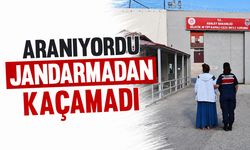 Aranıyordu jandarmadan kaçamadı