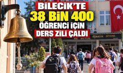 Bilecik’te 38 Bin 400 Öğrenci İçin Ders Zili Çaldı
