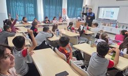 Ertuğrulgazi İlkokulunda Öğrencilere Güvenlik Eğitimi