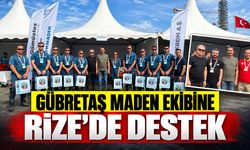 Gübretaş Maden Ekibine Rize’de Destek