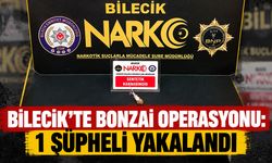Bilecik’te Bonzai Operasyonu: 1 Şüpheli Yakalandı