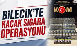 Bilecik'te Kaçak Sigara Operasyonu