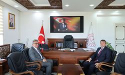 Kaymakam Helvacı’dan Müdür Şimşek’e Ziyaret