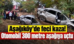 Aşağıköy’de feci kaza!