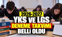 2026-2027 YKS ve LGS Deneme Takvimi Belli Oldu