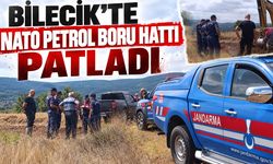 Bilecik'te NATO Petrol Boru Hattı Patladı
