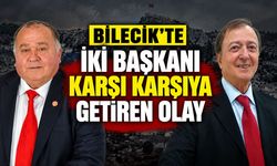 Bilecik'te iki başkanı karşı karşıya getiren olay