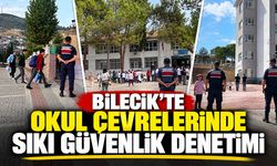 Bilecik’te okul çevrelerinde sıkı güvenlik denetimi