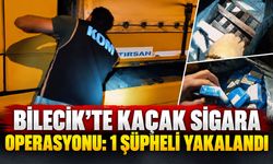 Bilecik’te Kaçak Sigara Operasyonu: 1 Şüpheli Yakalandı