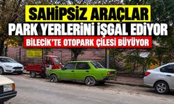 Sahipsiz araçlar park yerlerini işgal ediyor