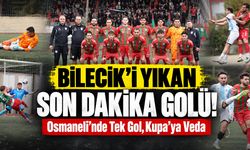 Bilecik'i yıkan son dakika golü!