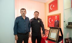Şehit ailesine anlamlı ziyaret