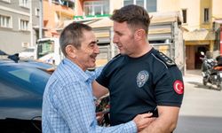 Şehit Polis Kazım Esmer’in Babasına Anlamlı Ziyaret