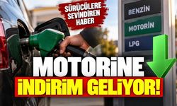 Motorine indirim geliyor