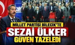Millet Partisi Bilecik’te Sezai Ülker güven tazeledi