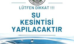 Söğüt’te Su Kesintisi Bekleniyor