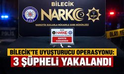 Bilecik’te Uyuşturucu Operasyonu: 3 Şüpheli Yakalandı