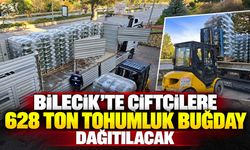 Bilecik’te çiftçilere 628 ton tohumluk buğday dağıtılacak