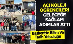 Açı Koleji gençleri geleceğe sağlam adımlar attı