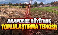ARAPDEDE KÖYÜ’NDE TOPLULAŞTIRMA TEPKİSİ!