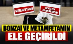 Bonzai ve Metamfetamin Ele Geçirildi