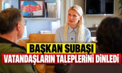 BAŞKAN SUBAŞI VATANDAŞLARIN TALEPLERİNİ DİNLEDİ