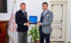 BAŞSAVCI EMRE GENÇ’TEN MİLLÎ EĞİTİM MÜDÜRÜ ŞİMŞEK’E İADE-İ ZİYARET