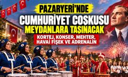 Pazaryeri’nde Cumhuriyet coşkusu meydanlara taşınacak