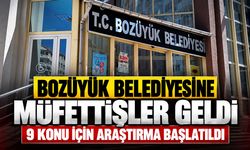 Bozüyük Belediyesine Müfettişler Geldi