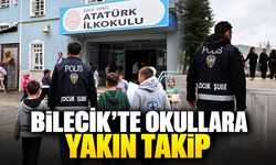 Bilecik’te Okullara Yakın Takip