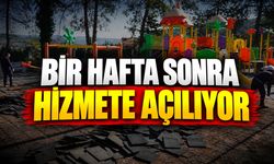 Bir hafta sonra hizmete açılıyor